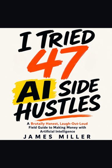 I Tried 47 AI Side Hustles - A Brutally Honest Laugh-Out-Loud Field Guide to Making Money with Artificial Intelligence - cover