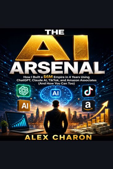 The AI Arsenal - How I Built a $6M Empire in 4 Years Using ChatGPT Claude AI TikTok and Amazon Associates (And How You Can Too) - cover