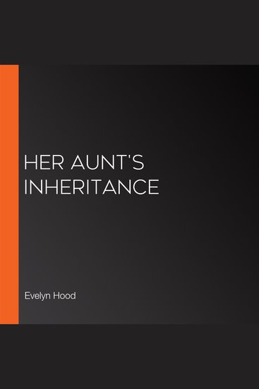 Her Aunt's Inheritance - cover