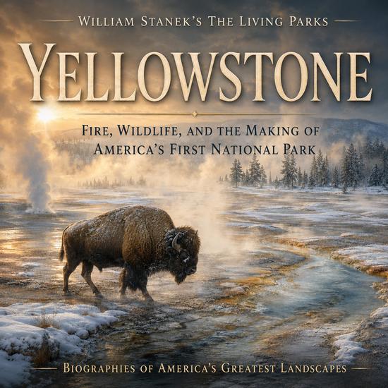 William Stanek's The Living Yellowstone Biography - Fire Wildlife and the Making of America's First National Park - cover