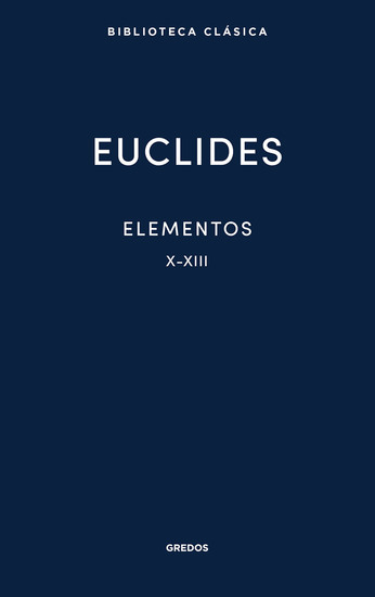 Elementos X-XIII - cover