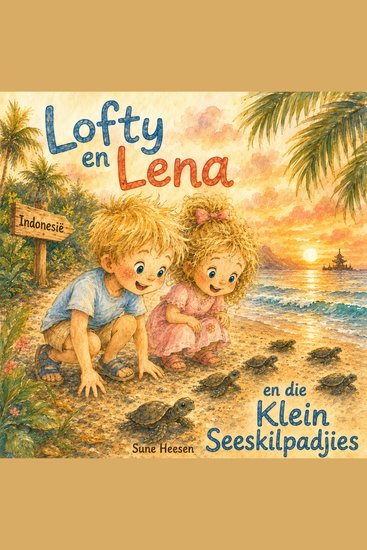Lofty en Lena en die Klein Seeskilpadjies - cover