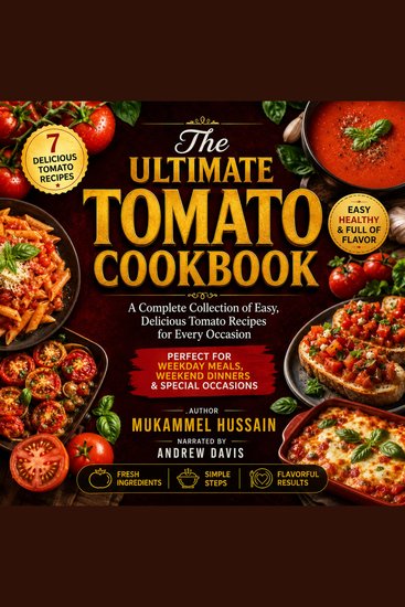 The Ultimate Tomato Cookbook - A Complete Collection of Easy Delicious Tomato Recipes for Every Occasion - cover