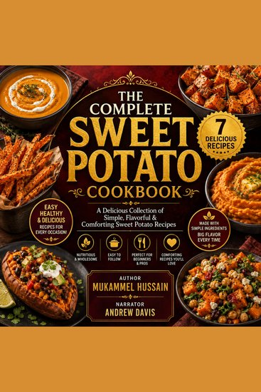 The Complete Sweet Potato Cookbook - A Delicious Collection of Simple Flavorful & Comforting Sweet Potato Recipes - cover