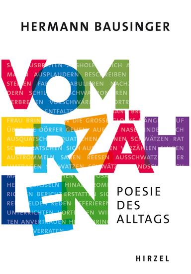 Vom Erzählen - Poesie des Alltags - cover