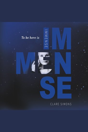 To Be Here Is Immense - A Memoir - cover