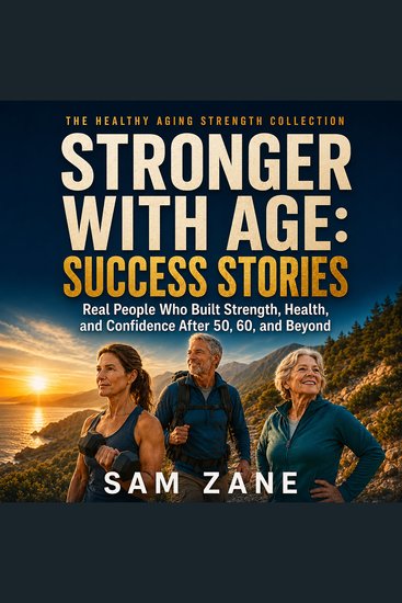 Stronger With Age Success Stories - Real People Who Built Strength Health and Confidence After 50 60 and Beyond - cover