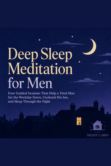 Deep Sleep Meditation for Men - Four Guided Sessions That Help a Tired Man Set the Workday Down Unclench His Jaw and Sleep Through the Night - cover