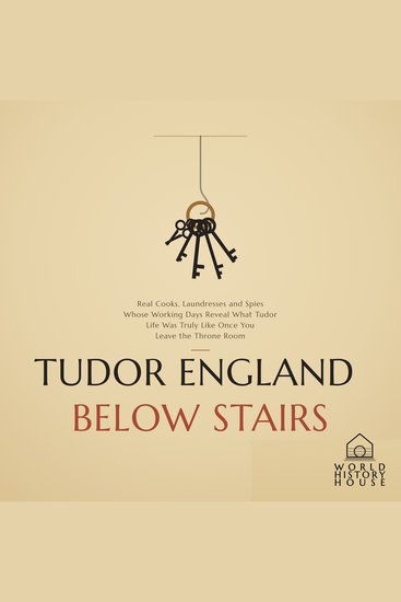 Tudor England Below Stairs - Real Cooks Laundresses and Spies Whose Working Days Reveal What Tudor Life Was Truly Like Once You Leave the Throne Room - cover