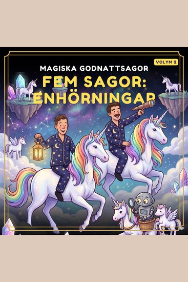 Fem sagor: enhörningar vol 2 - cover