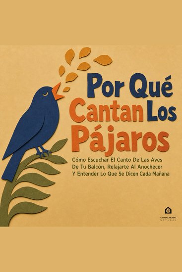 Por Qué Cantan los Pájaros - Cómo Escuchar el Canto de las Aves de Tu Balcón Relajarte al Anochecer y Entender Lo Que Se Dicen Cada Mañana - cover