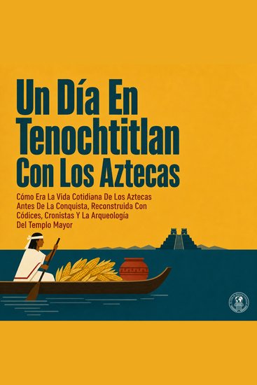 Un Día en Tenochtitlan Con los Aztecas - Cómo Era la Vida Cotidiana de los Aztecas Antes de la Conquista Reconstruida Con Códices Cronistas y la Arqueología del Templo Mayor - cover