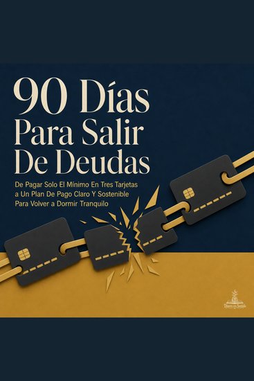 90 Días para Salir de Deudas - De Pagar Solo el Mínimo en Tres Tarjetas a un Plan de Pago Claro y Sostenible para Volver a Dormir Tranquilo - cover