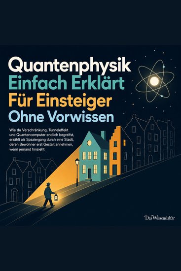 Quantenphysik Einfach Erklärt Für Einsteiger Ohne Vorwissen - Wie Du Verschränkung Tunneleffekt Und Quantencomputer Endlich Begreifst Erzählt Als Spaziergang Durch Eine Stadt Deren Bewohner Erst Gestalt Annehmen Wenn Jemand Hinsieht - cover