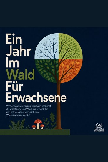 Ein Jahr Im Wald Für Erwachsene - Vom Ersten Frost Bis Zum Pilzregen Verstehst Du Was Bäume Und Waldtiere Wirklich Tun Und Entdeckst Es Beim Nächsten Waldspaziergang Selbst - cover