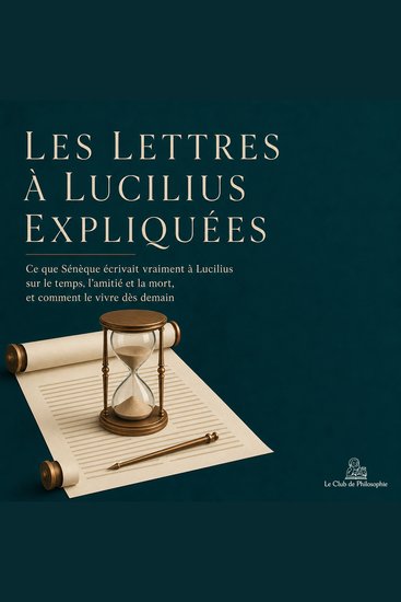Les Lettres À Lucilius Expliquées - Ce Que Sénèque Écrivait Vraiment À Lucilius Sur Le Temps L'amitié Et La Mort Et Comment Le Vivre Dès Demain - cover