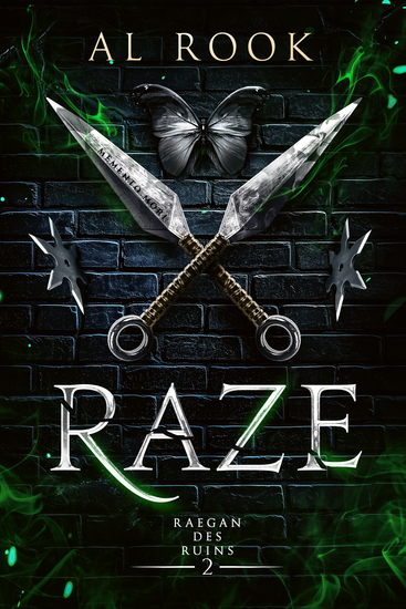 Raze - Von Rache und Superkräften getriebene düstere Paranormal-Why-Choose-Romance - cover
