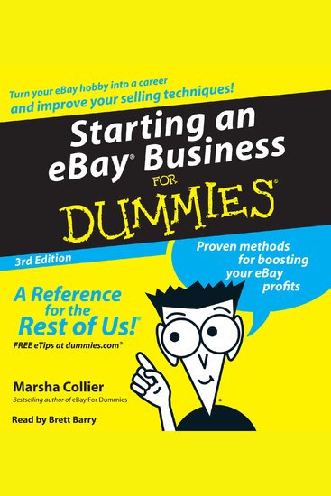 Starting an E-Bay Business for Dummies - cover