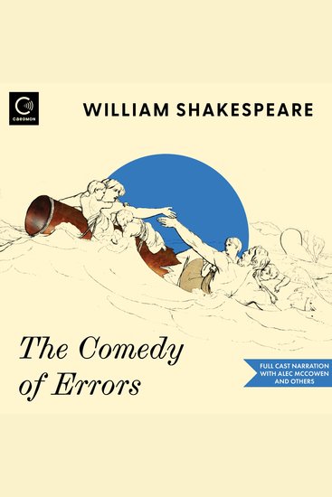 The Comedy of Errors - cover