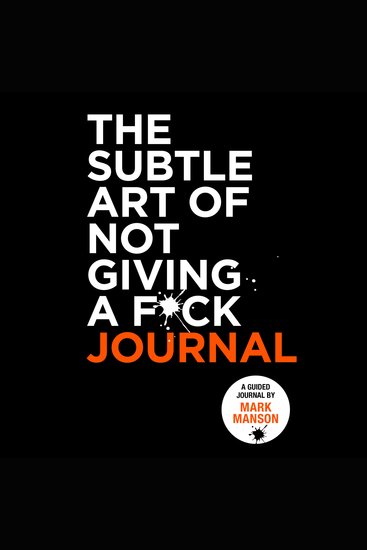 The Subtle Art of Not Giving a F*ck Journal - cover