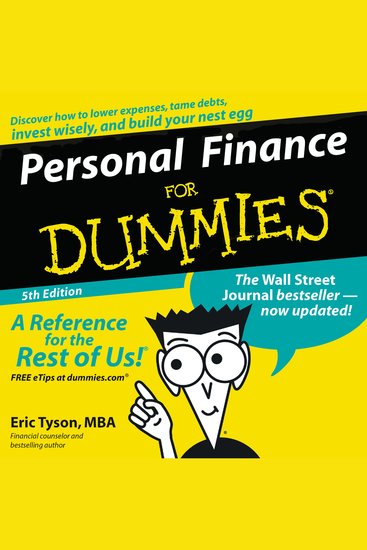 Personal Finance For Dummies - cover