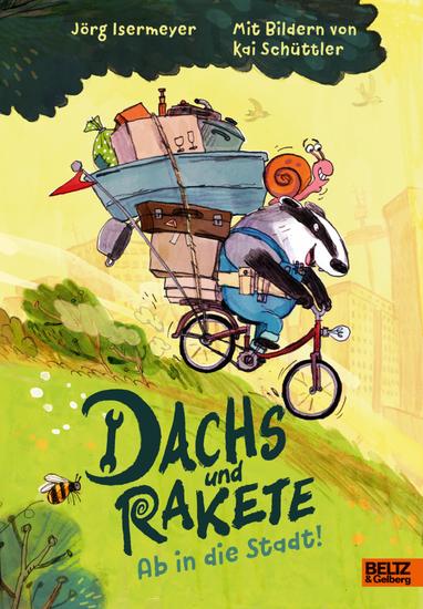 Dachs und Rakete Ab in die Stadt! - cover