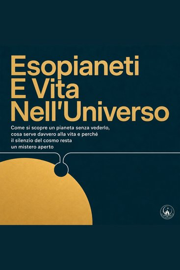 Esopianeti E Vita Nell'Universo - Come Si Scopre Un Pianeta Senza Vederlo Cosa Serve Davvero Alla Vita E Perché Il Silenzio Del Cosmo Resta Un Mistero Aperto - cover