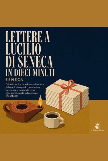 Lettere a Lucilio di Seneca in Dieci Minuti - Dalla Domenica Sera D'ansia Alla Calma Dello Stoicismo Pratico Una Lettera Raccontata E Messa Alla Prova Ogni Giorno Guida Indipendente Non Ufficiale - cover