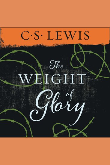 Weight of Glory - cover