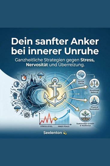 Dein sanfter Anker bei innerer Unruhe - Ganzheitliche Strategien gegen Stress Nervosität und Überreizung - cover