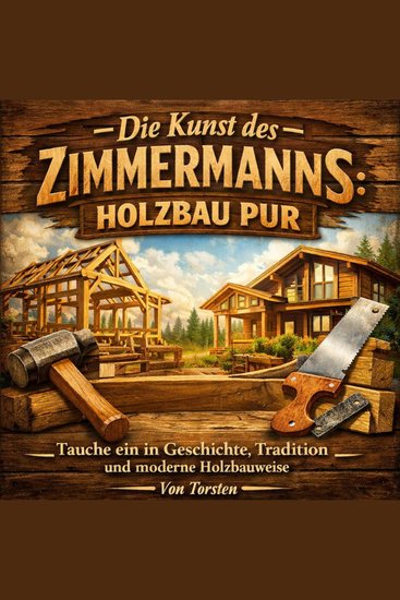 Die Kunst des Zimmermanns: Holzbau pur - Tauche ein in Geschichte Tradition und moderne Holzbauweise - cover
