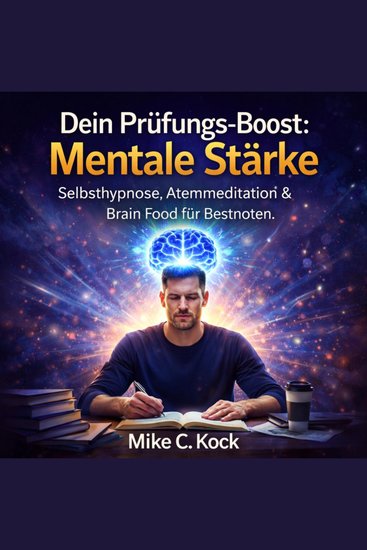 Dein Prüfungs-Boost - Mentale Stärke - Selbsthypnose Atemmeditation & Brain Food für Bestnoten - cover