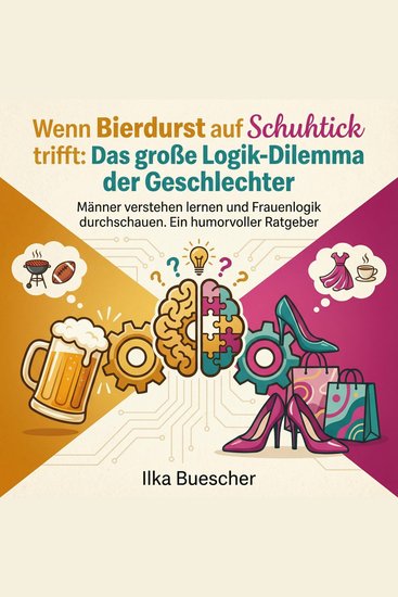 Wenn Bierdurst auf Schuhtick trifft: Das große Logik-Dilemma der Geschlechter - Männer verstehen lernen und Frauenlogik durchschauen Ein humorvoller Ratgeber - cover