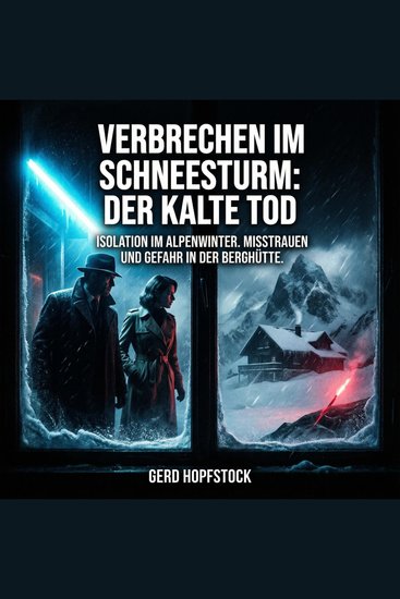 Verbrechen im Schneesturm - Der kalte Tod - Isolation im Alpenwinter Misstrauen und Gefahr in der Berghütte - cover