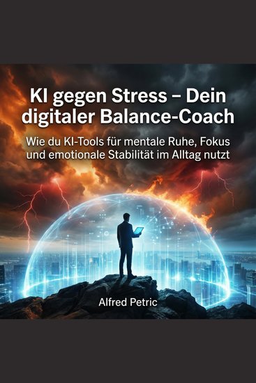 KI gegen Stress – Dein digitaler Balance-Coach - Wie du KI-Tools für mentale Ruhe Fokus und emotionale Stabilität im Alltag nutzt - cover