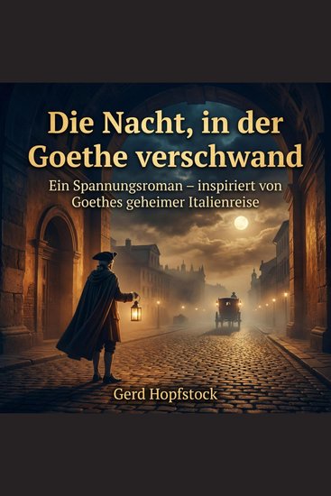 Die Nacht in der Goethe verschwand - Ein Spannungsroman – inspiriert von Goethes geheimer Italienreise - cover