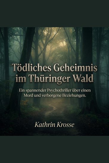 Tödliches Geheimnis im Thüringer Wald - Ein spannender Psychothriller über einen Mord und verborgene Beziehungen - cover