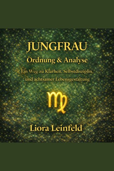Jungfrau – Ordnung & Analyse - Ein Weg zu Klarheit Selbstdisziplin und achtsamer Lebensgestaltung - cover