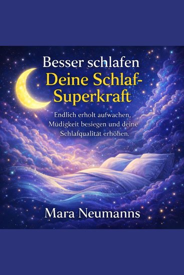Besser schlafen - Deine Schlaf-Superkraft - Endlich erholt aufwachen Müdigkeit besiegen und deine Schlafqualität erhöhen - cover