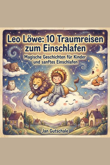 Leo Löwe - 10 Traumreisen zum Einschlafen - Magische Geschichten für Kinder und sanftes Einschlafen - cover