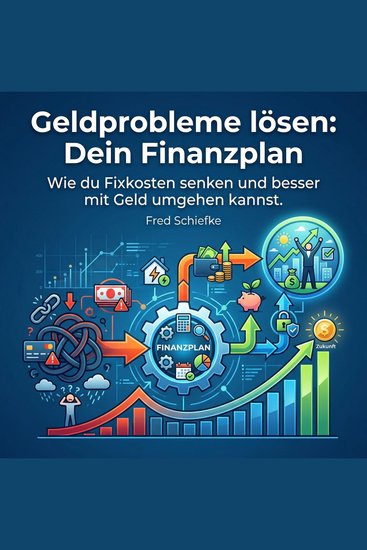 Geldprobleme lösen: Dein Finanzplan - Wie du Fixkosten senken und besser mit Geld umgehen kannst - cover