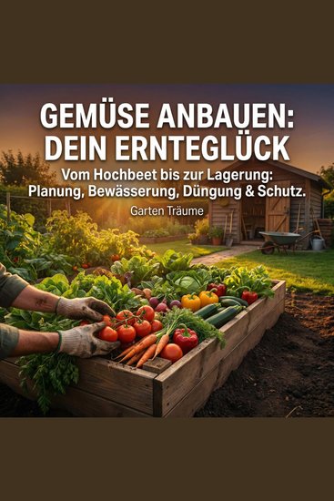 Gemüse anbauen - Dein Ernteglück - Vom Hochbeet bis zur Lagerung: Planung Bewässerung Düngung & Schutz - cover