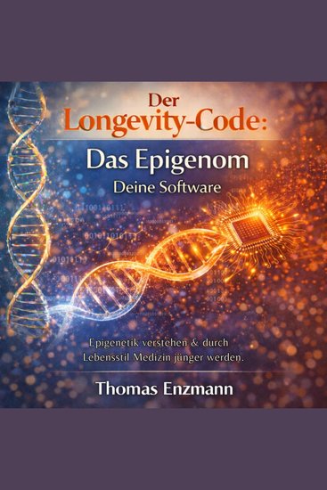 Der Longevity-Code: Das Epigenom - Deine Software - Epigenetik verstehen & durch Lebensstil Medizin jünger werden - cover