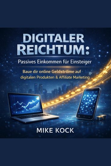 Digitaler Reichtum - Passives Einkommen für Einsteiger - Baue dir online Geldströme auf mit digitalen Produkten & Affiliate Marketing - cover