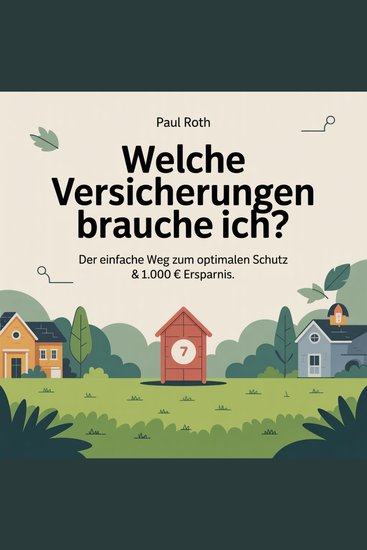 Welche Versicherungen brauche ich? - Der einfache Weg zum optimalen Schutz & 1000 € Ersparnis - cover