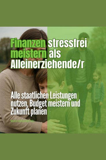 Stressfrei Finanzen als Alleinerziehende r - Alle staatlichen Leistungen nutzen Budget meistern & Zukunft planen - cover