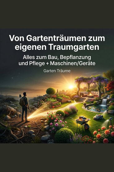Von Gartenträumen zum eigenen Traumgarten - Alles zum Bau Bepflanzung und Pflege + Maschinen Geräte - cover