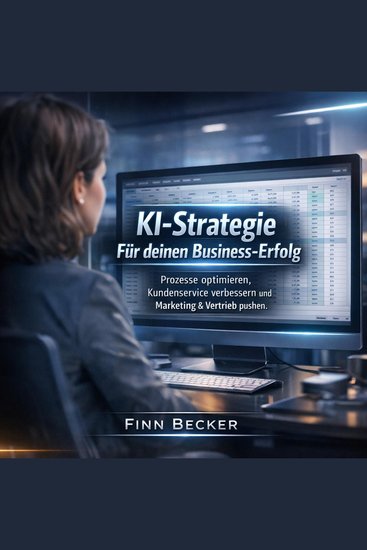 KI-Strategie - Für deinen Business-Erfolg - Prozesse optimieren Kundenservice verbessern und Marketing & Vertrieb pushen - cover