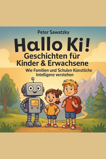 Hallo KI! Geschichten für Kinder & Erwachsene - Wie Familien und Schulen Künstliche Intelligenz verstehen - cover