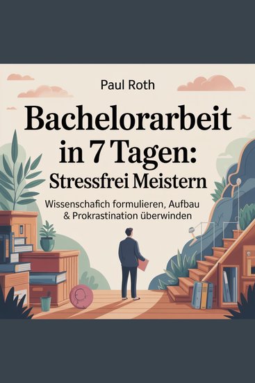 Bachelorarbeit in 7 Tagen - Stressfrei meistern - Wissenschaftlich formulieren Aufbau & Prokrastination überwinden - cover